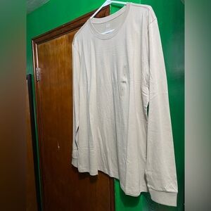 Gap Men's Beige Long Sleeve Shirt